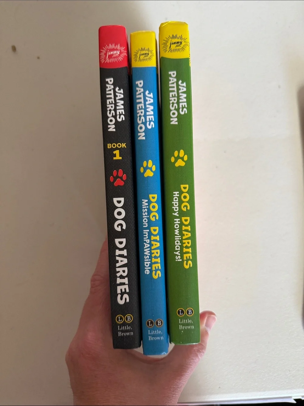 James Patterson Dog Diaries Hardcover Book - set